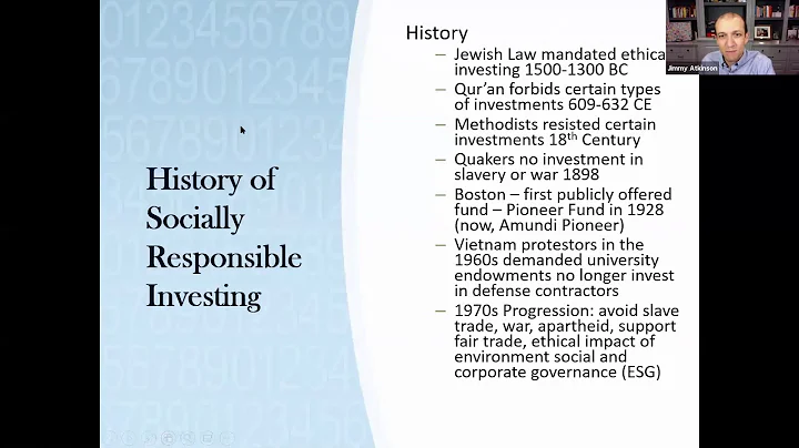 Impact Investing: History and Trends, with Jeanne ...