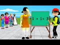 Scary Teacher 3D vs Squid Game Be a Wise Mathematician Choose the  Correct Result 5 Times Challenge