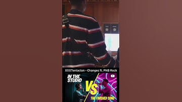 XXXTENTACION Recording “CHANGES” vs The Final Version 💔🎙️