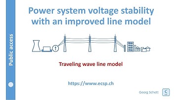 Power System voltage stability by reactive power compensation [circuit simulator]