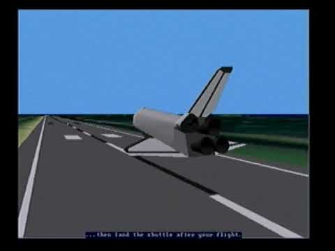 Microsoft Space Simulator - Video Game Trailer (1994, MS-DOS)