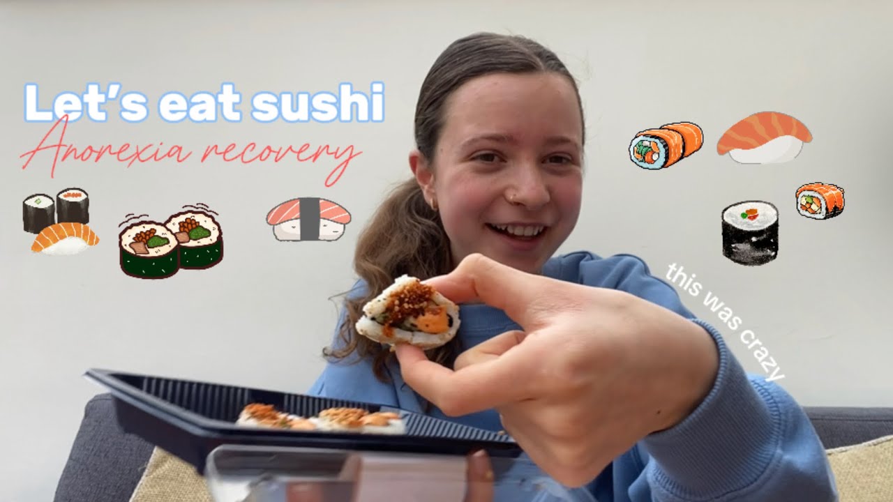 Let’s eat SUSHI and chat about being autistic | anorexia recovery