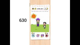 Brain Test Level 630 Walkthrough