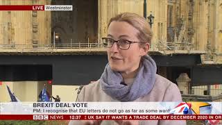 Parliaments Meaningful Vote On Brexit - Dr Hannah White, Bbc News