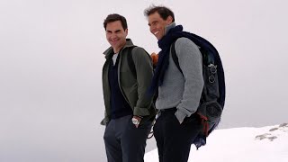 'Close friends' Federer and Nadal climb the Dolomites together for Louis Vuitton photoshoot