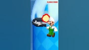 Lil bro got cooked by the Bullet Bill 😭 #mario #mariobros #shorts