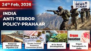 News Today | Daily Current Affairs | 24th February, 2026