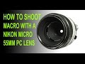 How to shoot Macro photography with a 55mm Nikon Mirco lens - Extreme Macro Part 2