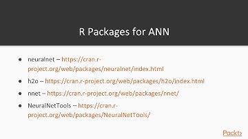 Applied Machine Learning and Deep Learning with R :Intro to Artificial Neural Networks| packtpub.com