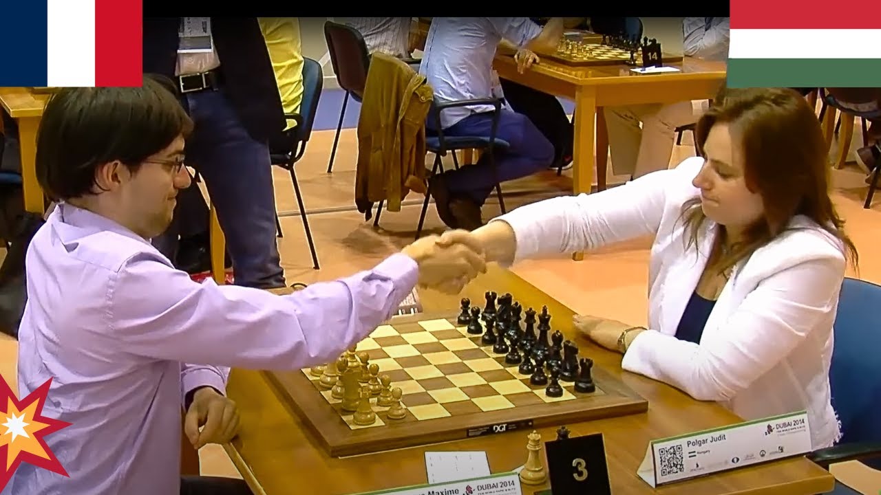 Vachier-Lagrave  vs Judit Polgar ♟️ | FIDE Blitz 2014 🏆