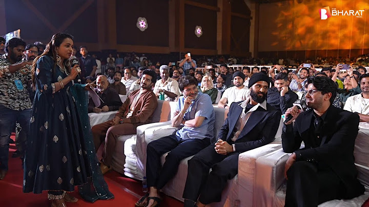 Suma Making Fun With Vijay Devarakonda Dulqer Salman in Lucky Baskhar Pre-Release Event |