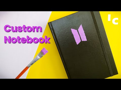 How To Customize Your Boring Notebook | ILVA crafts