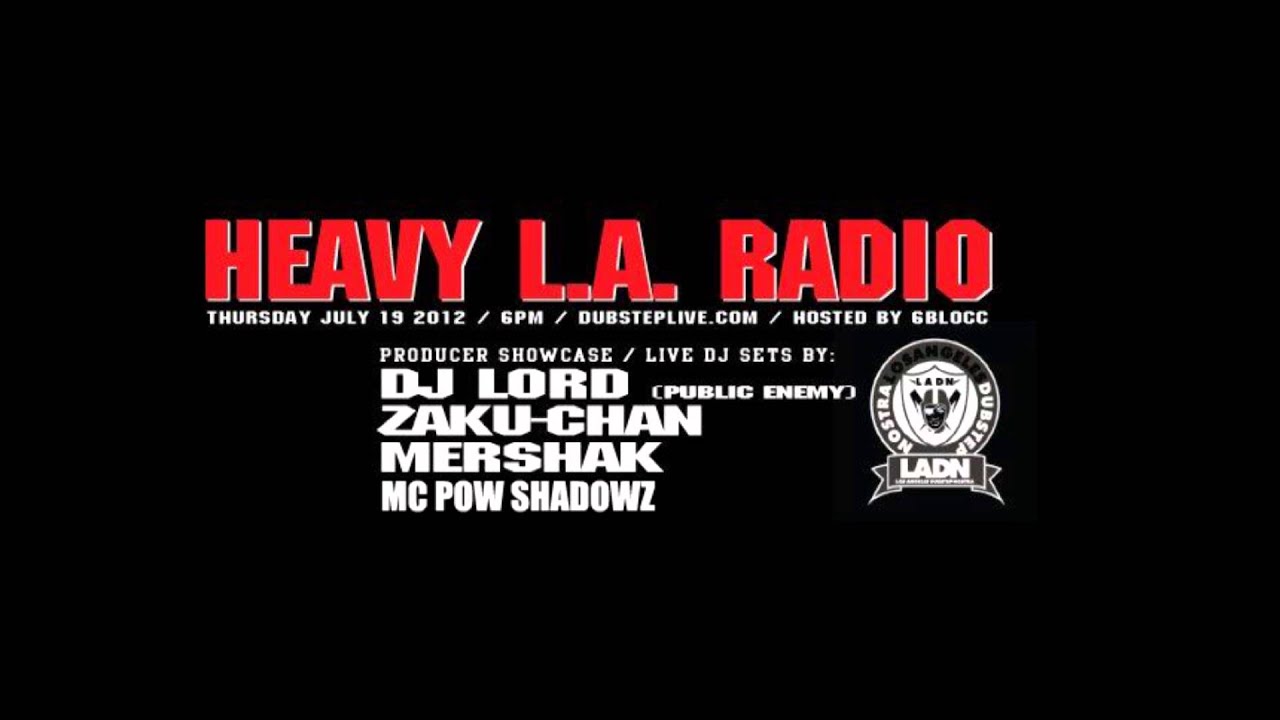 6BLOCC and Mershak Part 1 of 3 Live from Heavy LA Radio 7/19/2012
