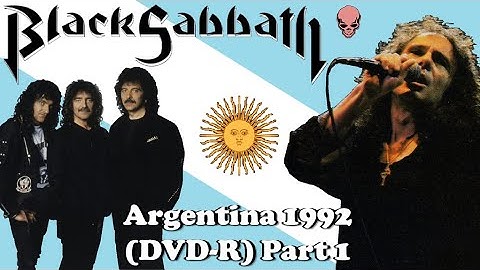 Black Sabbath - Mob Rules / Time Machine and more... - Live in Argentina, 1992 (VHS) Part 1