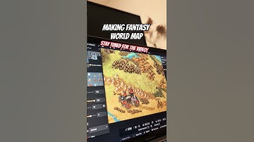 Making a high fantasy world map with Inkarnate.. video soon! #dnd