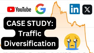 SEO Traffic Diversification CASE STUDY Update #1 (YouTube, LinkedIn, X)  Safe From Google Updates!