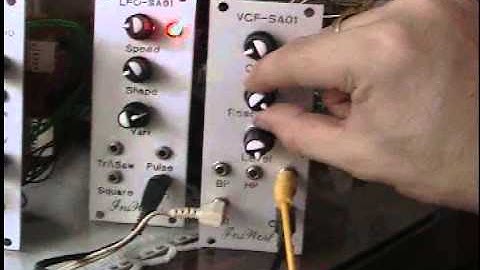 InsWorks VCF-SA01 LFO-SA01 VCA-SA01