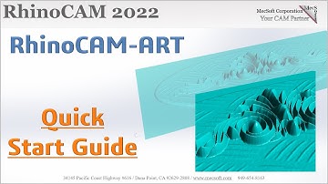 RhinoCAM-ART Module 2022 Quick Start
