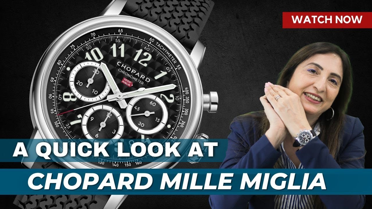 A Quick Look at Chopard Mille Miglia 168.619.3001 - YouTube
