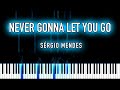Sérgio Mendes - Never Gonna Let You Go - Piano Tutorial #trending #piano #pianotutorial