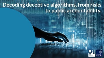 Decoding deceptive algorithms: risks, public accountability, and regulation