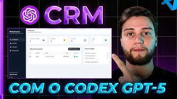Isso é Insano! O Codex GPT-5 Construiu um CRM Sozinho no VS Code!