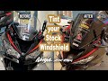 Transform your Bike/Scooter Stock Windshield to Smoked Lens! | Ninja ZX-6R