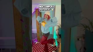 Gigi cosplay tutorial dandy’s world! #dandysworld #cosplay #gigi #roblox #robloxcosplay #dandy #fyp