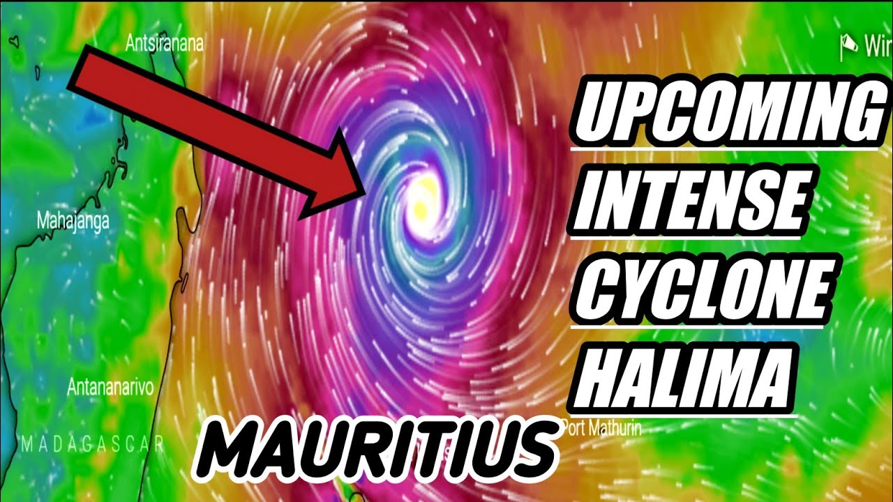CYCLONE HALIMA UPDATE//NEE UPDATES OF CYCLONE HALIMA//CYCLONE HALIMA AFFECTS ON MAURITIUS//