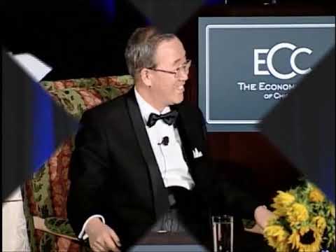 His Excellency Ban Ki-moon, Secretary General of the United Nations, 2/7/08 (Excerpt) - YouTube