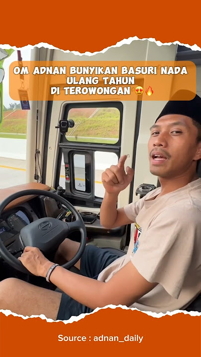 Download lagu Om adnan bunyikan basuri nada ulang tahun di terowongan 😍🔥#shorts #teloletbasuri