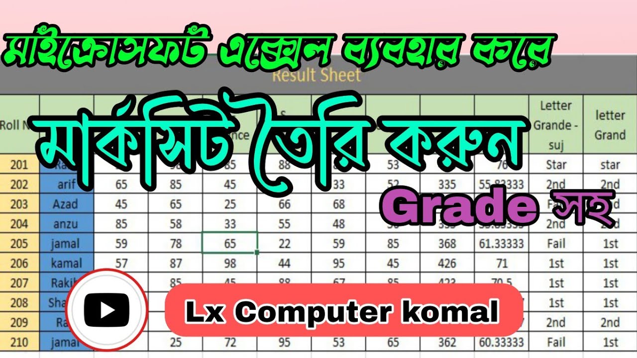 how-to-create-a-mark-sheet-in-excel-for-school-college-students-lx