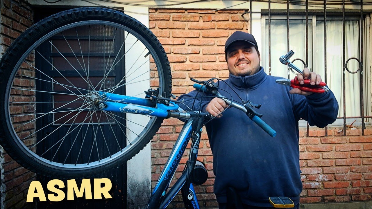 ASMR - APRENDÉ A EMPARCHAR TU BICI 🚲