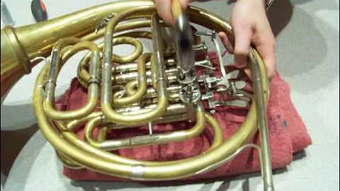 How to Remove Rotary Valves on the Horn Part 1