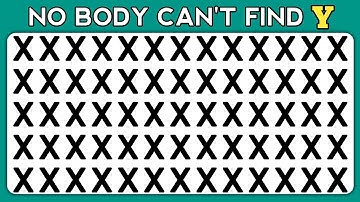 FIND THE ODD ONE OUT | NUMBER AND LETTER EDITION | ODDITY SPOTTING