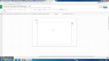 Automate with Google Forms: Autocrat Goal-setting Document Merge