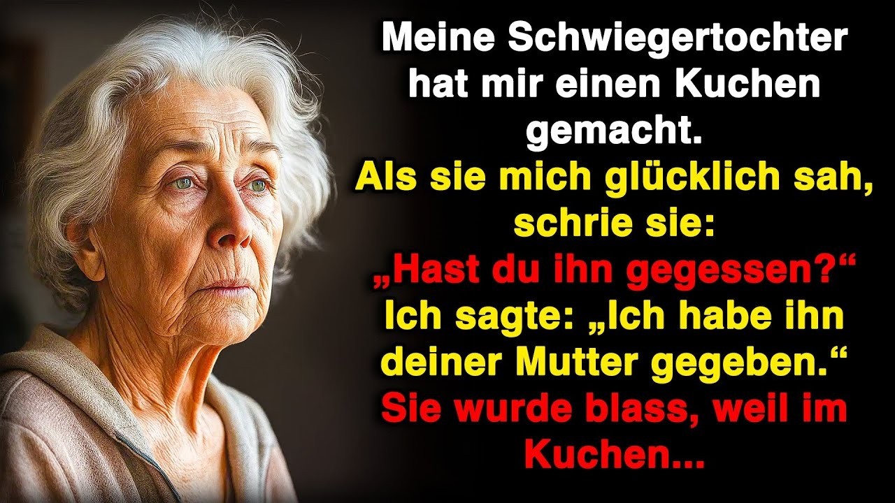 Meine Schwiegertochter staunte, als sie mich lächeln sah – sie hatte etwas im Kuchen versteckt!