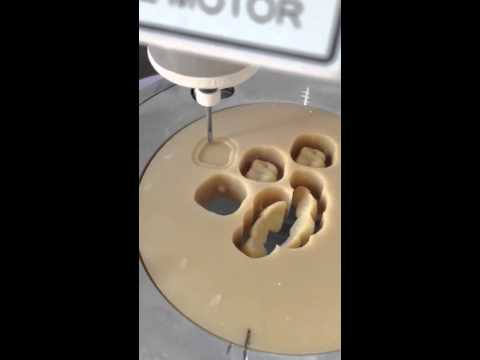 Dental Wax Disc CAD/CAM for smooth Milling - YouTube
