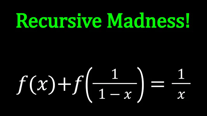 This Functional Equation Has a Secret
