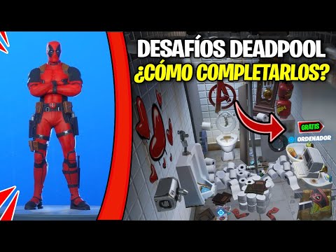 Vídeo: Skin Fortnite Deadpool: Explicado Como Desbloquear Deadpool Completando Desafios Semanais