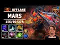 Mars Off Lane | 7.32d | meLes Pos 3 Mars Play | Dota 2 Immortal Gameplay