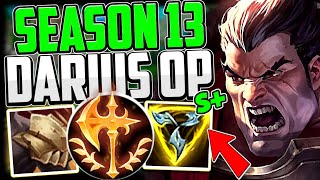 How to Play Darius & CARRY for Beginners + Best Build/Runes Season 13 League of Legends