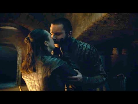 Game of Thrones 8x04 Arya and Gendry kiss Scene | Arya tells Gendry she will not be Lady