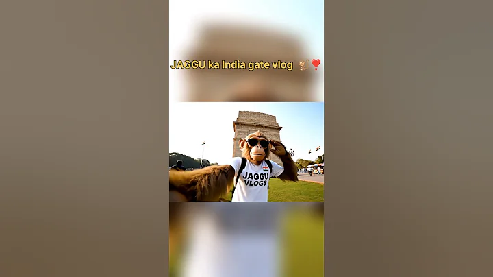 monkey vlog 🇮🇳🐒 | Monkey video vlog | #shorts #viral #ai #monkey #monkeyvlog #india #shortvideo