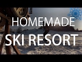 Moravians homemade ski resort  build  crash