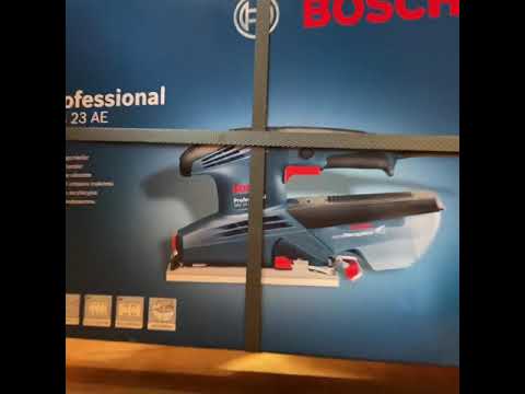 Unboxing Bosch GSS 23 AE Schwingschleifer