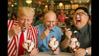 Best Friends Forever - Trump, Putin & Kim