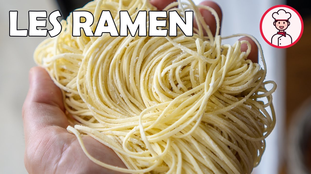 La recette des nouilles à ramen
