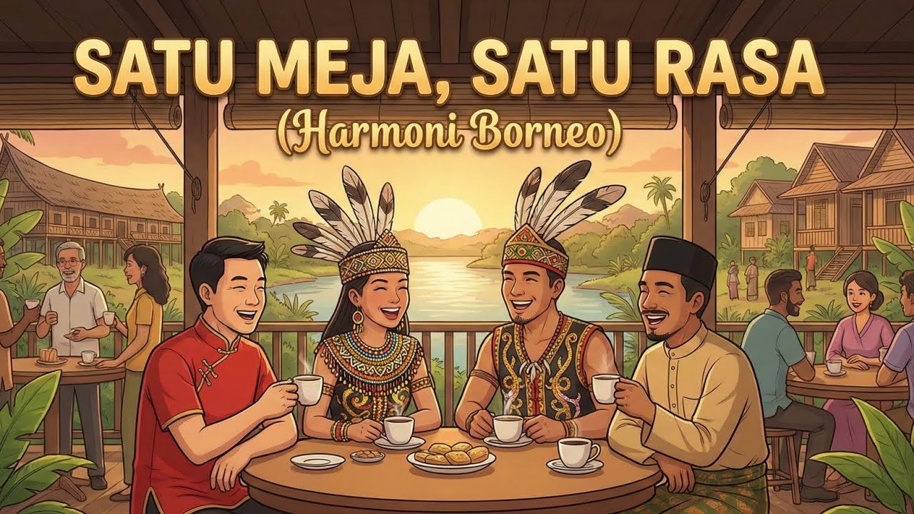 Satu Meja, Satu Rasa (Harmoni Borneo)
