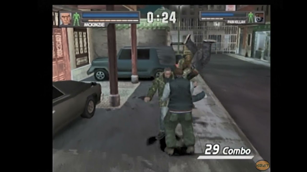 McKenzie Dismantles The Zaps (Urban Reign PS2)